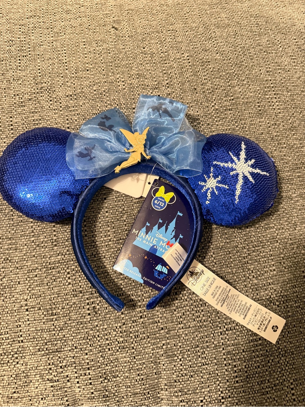 Minnie Mouse Main Attraction Peter Pan’s Flight Ears